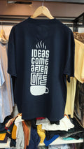 Polo t-shirts in navy, white, maroon, grey and black on rack